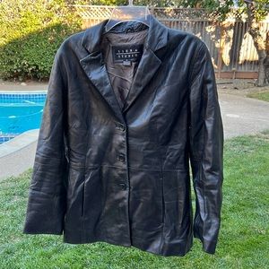 Siena Studio Black leather jacket
